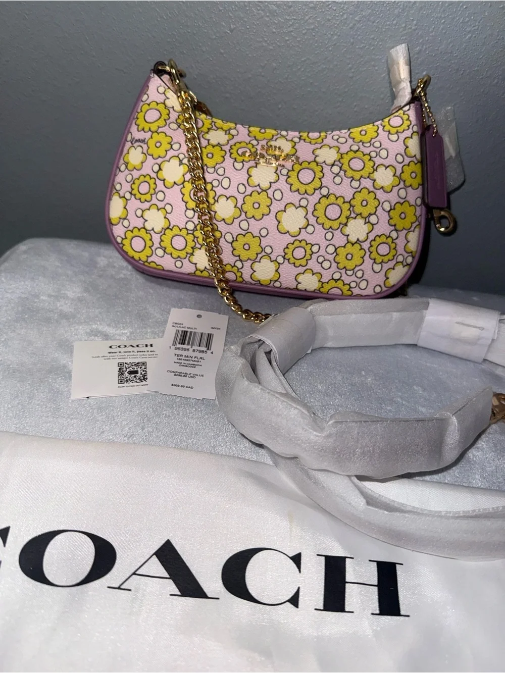 Coach Teri mini crossbody/shoulder bag